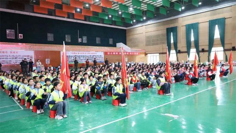 沙洋四校热血少年金色农谷燃爆春日研学之旅